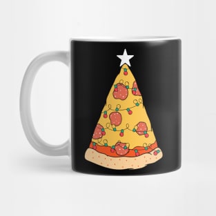 Pizza Christmas Tree Mug